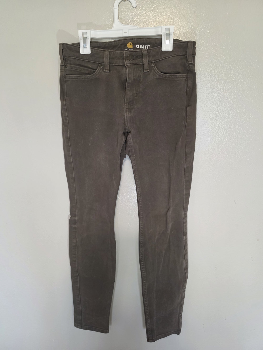 Carhartt Slim Fit Women's Jeans in Brown